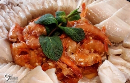 Ba Be fermented sour shrimp - a must try in Bac Kan