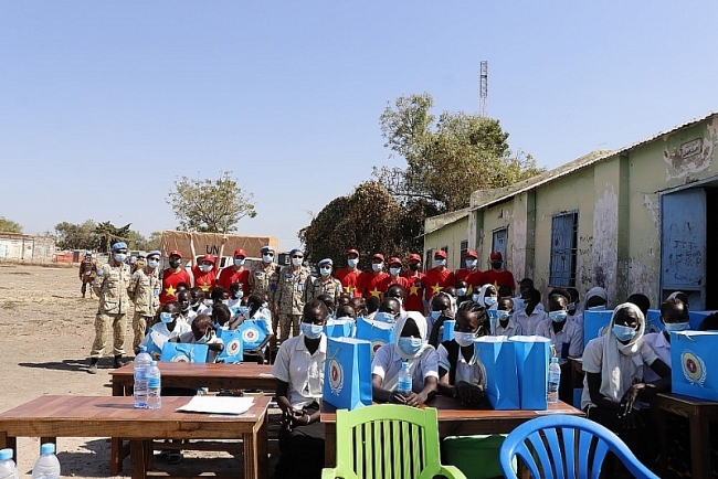 Vietnamese peacekeepers in South Sudan wins hearts of local people