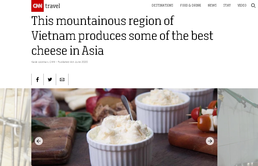 CNN: Dalat produces some of the best cheese in Asia
