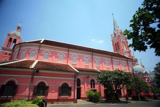 cn traveler names tan dinh cathedral a world top 10 most stunning pink destinations