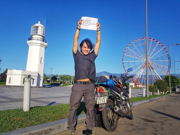 vietnamese backpacker traveling the world on motorbikes returns vietnam