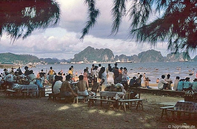 a pristine ha long bay some dozen decades ago under german visitors lens