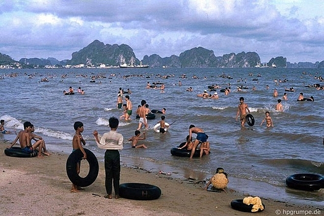 ha long in the 1990s under german visitors lens