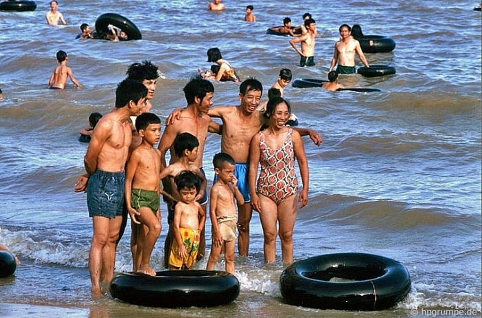 ha long in the 1990s under german visitors lens