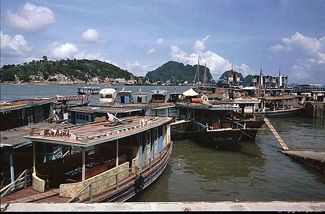 a pristine ha long bay some dozen decades ago under german visitors lens