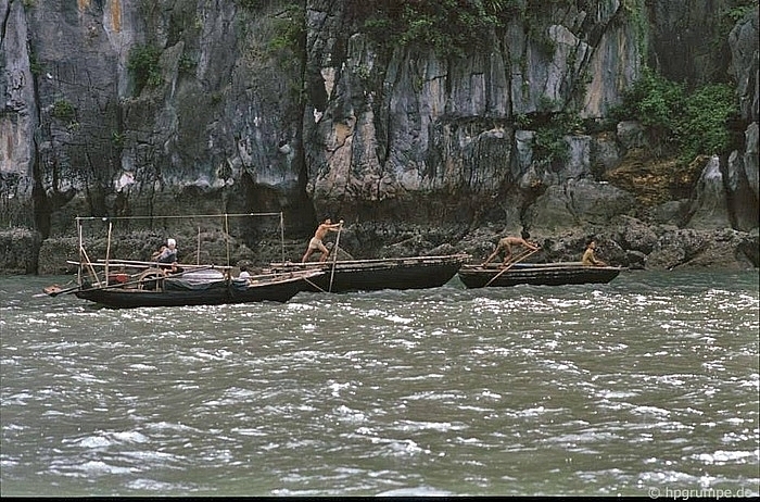 ha long in the 1990s under german visitors lens