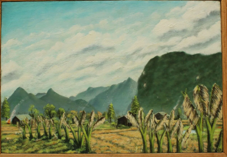 An American artist in great love with Vietnam's moutainous areas