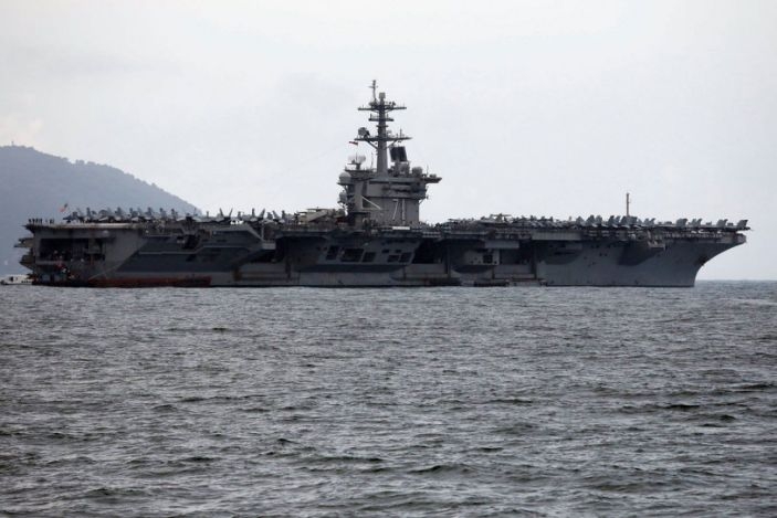 The U.S. Navy is preparing for expansive two-carrier attacks in the Pacific