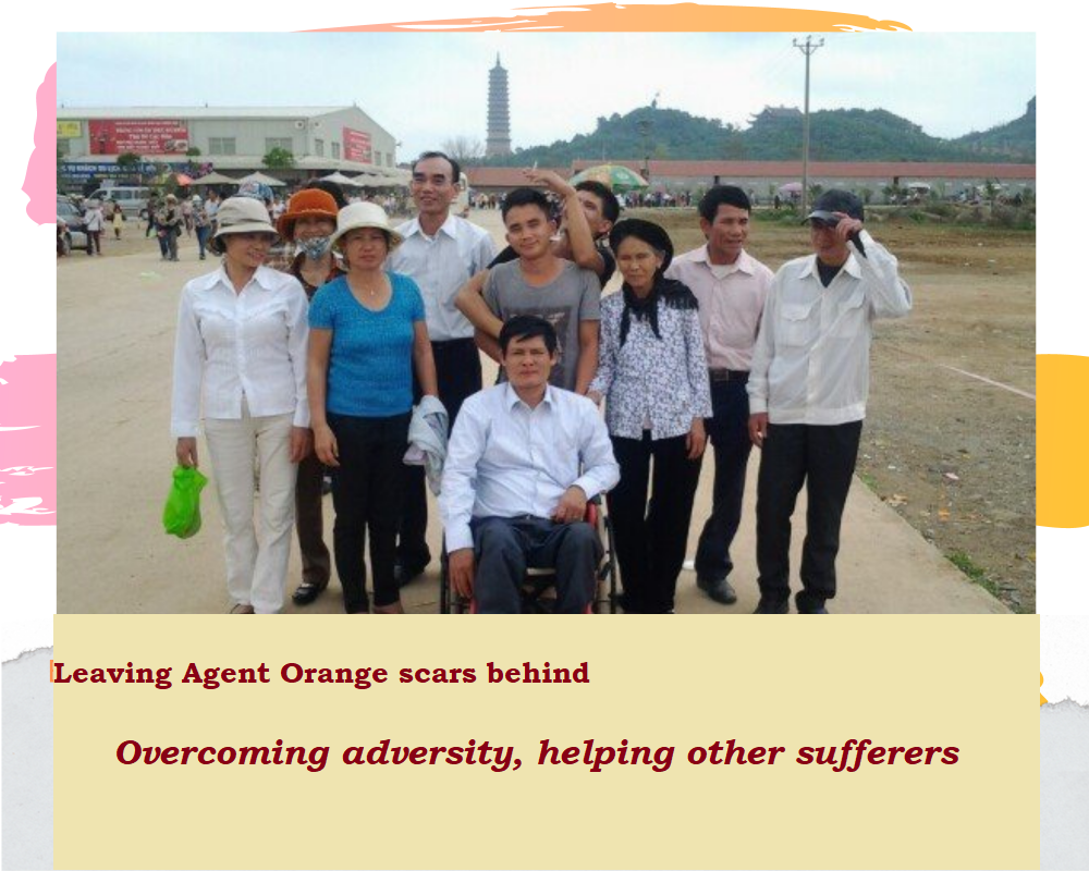 Weaving the dream for Agent Orange victims: helping sufferers overcome adversity