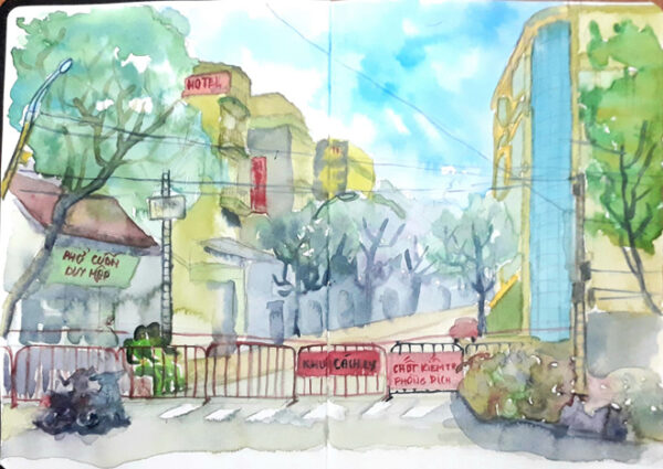 Inspirational drawings of Covid-19 front-liners Inspirational drawings of Covid 19 front-liners