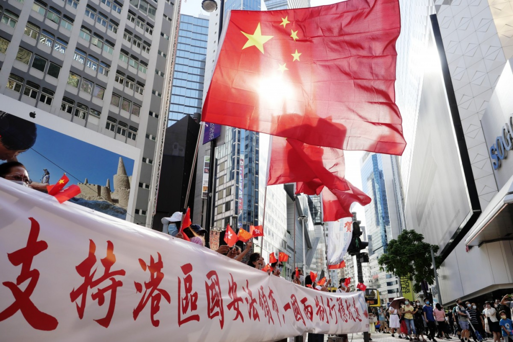 President Xi Jinping on Tuesday signed into effect a Hong Kong national security law