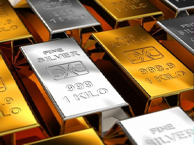 Gold prices on Tuesday fell to Rs 48,100 from Rs 48, 320 per 10 gram while silver climbed to Rs 49,600 from Rs 48,510 per kilogram