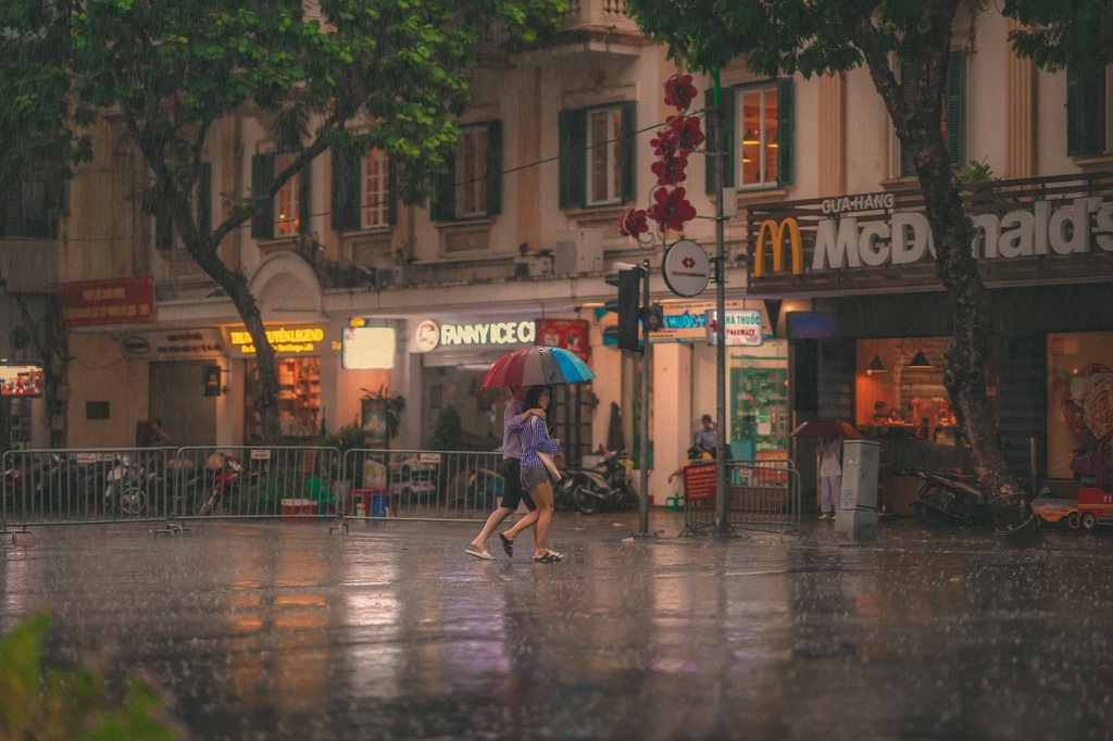 a different hanoi in summer rains