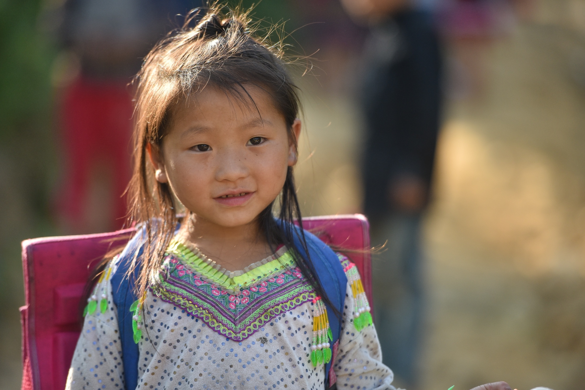 Innocent beauty of minority ethnic children in Northern Vietnam