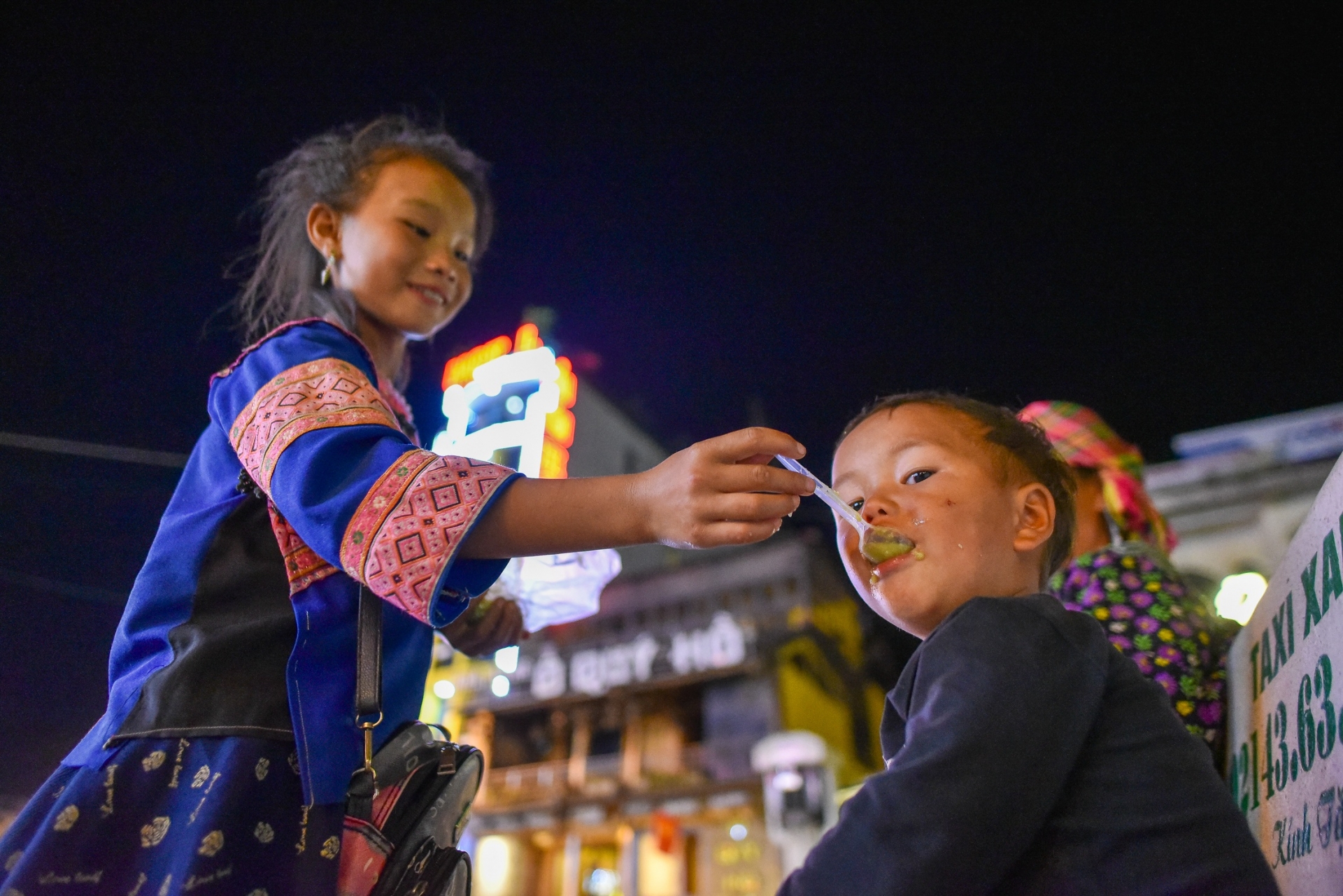 Innocent beauty of minority ethnic children in Northern Vietnam