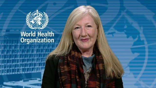 WHO spokesperson Dr. Margaret Harris