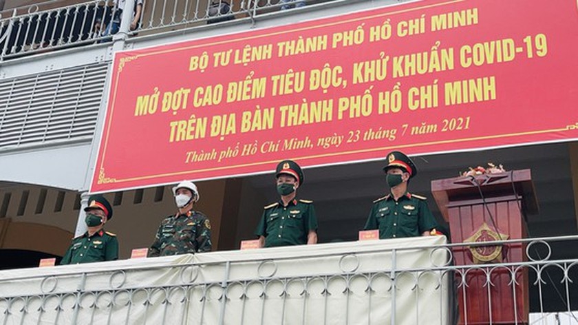 Ho Chi Minh City Launches One-week Citywide Sanitization and Kicks Off New Vaccination Campaign