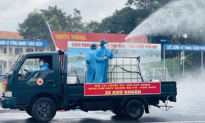 Ho Chi Minh City Launches One-week Citywide Sanitization and Kicks Off New Vaccination Campaign