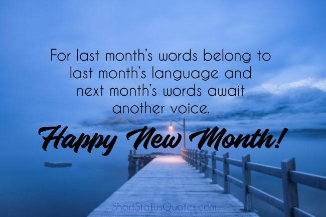 Happy New Month: Best Wishes and Quotes