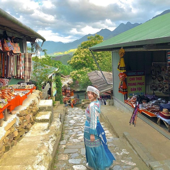 A market corner in Sa Pa 