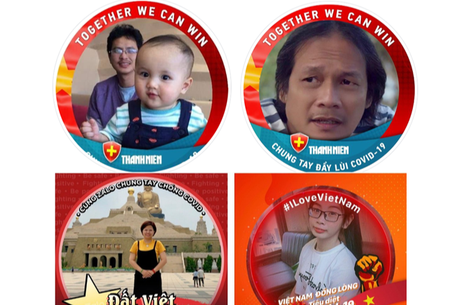 vietnamese netizens change profile pictures to cheer the nation on in covid 19 fight