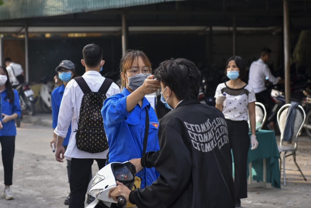 Unprecedented National Graduation Examination during COVID-19 time in Vietnam