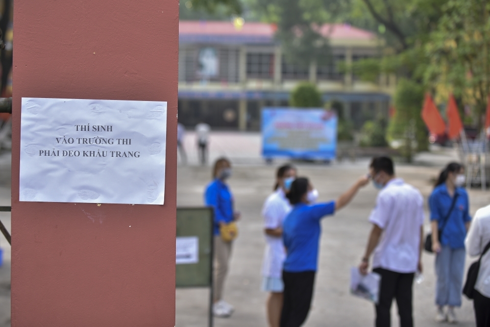 Unprecedented National Graduation Examination during COVID-19 time in Vietnam