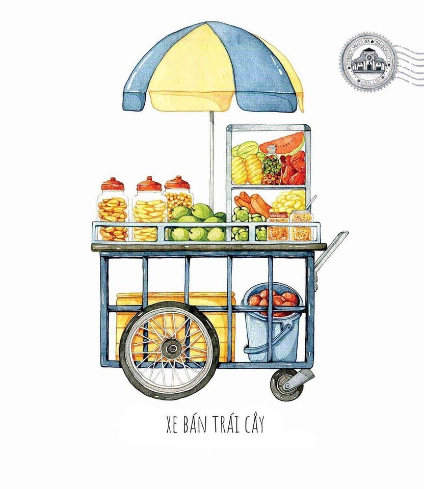 Fruits cart  