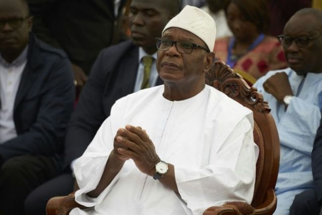 Malian President Ibrahim Boubacar Keita