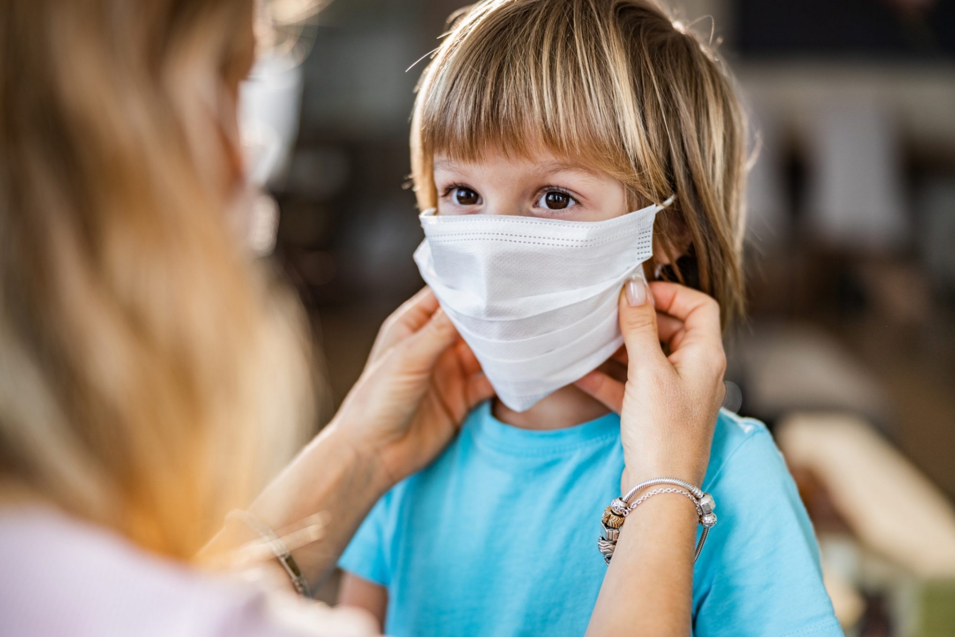 Children 5 and under should not be made to wear masks during the coronavirus pandemic