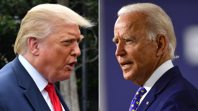 Democratic presidential nominee Joe Biden’s national polling lead over President Trump has shrunk after this week’s Republican National Convention.