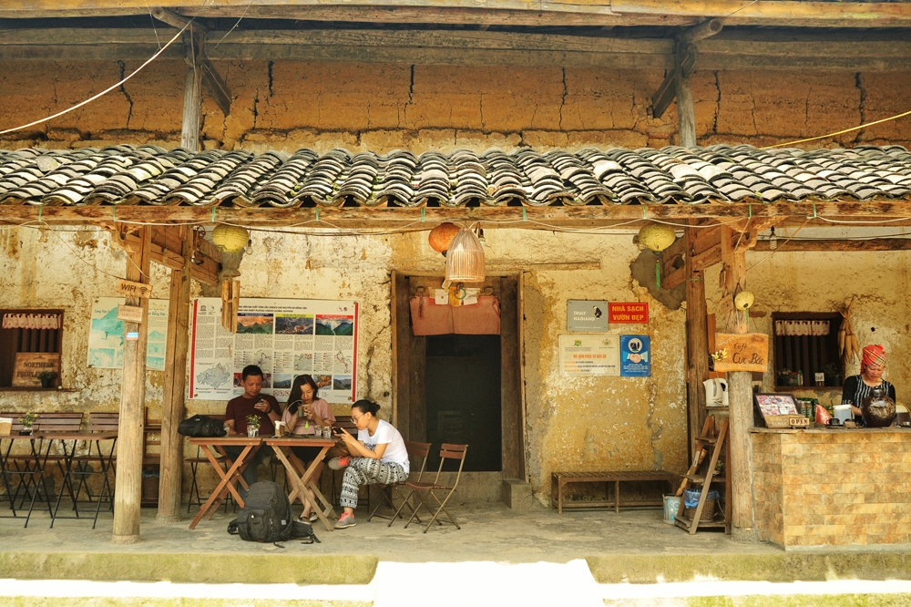 a sip of coffee in the southernmost northern peoples cafe