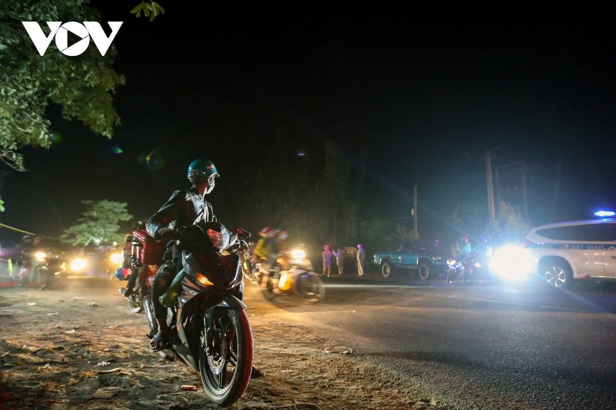 Warm Love of Motorbike Riders on Journey Home