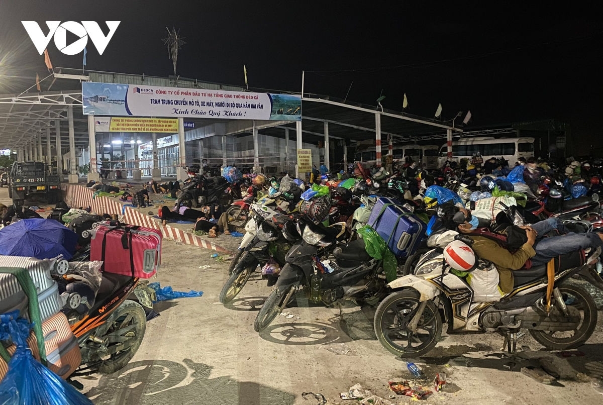 Warm Love of Motorbike Riders on Journey Home