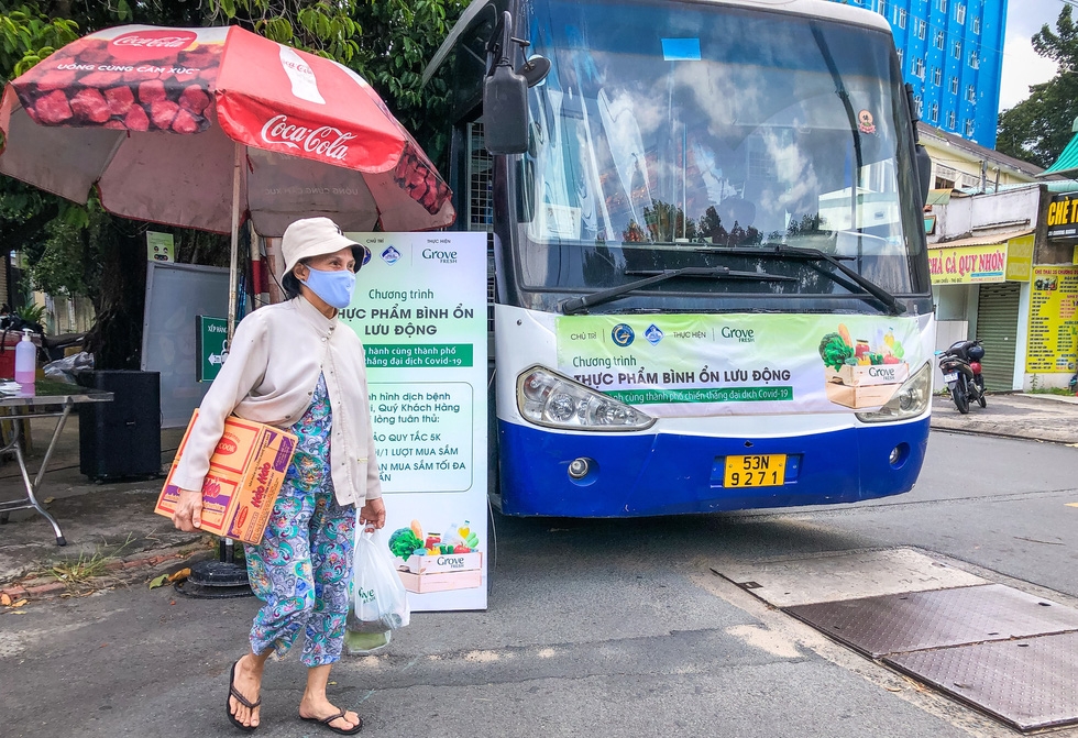 Supermarket Bus   New Initiative For Shoppers During Covid Time