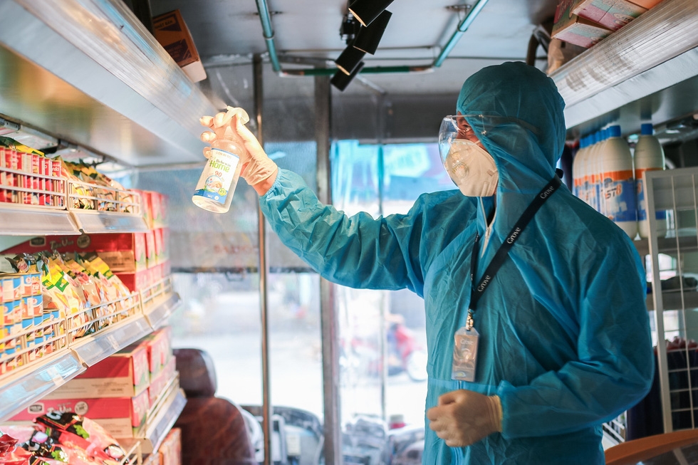 Supermarket Bus   New Initiative For Shoppers During Covid Time