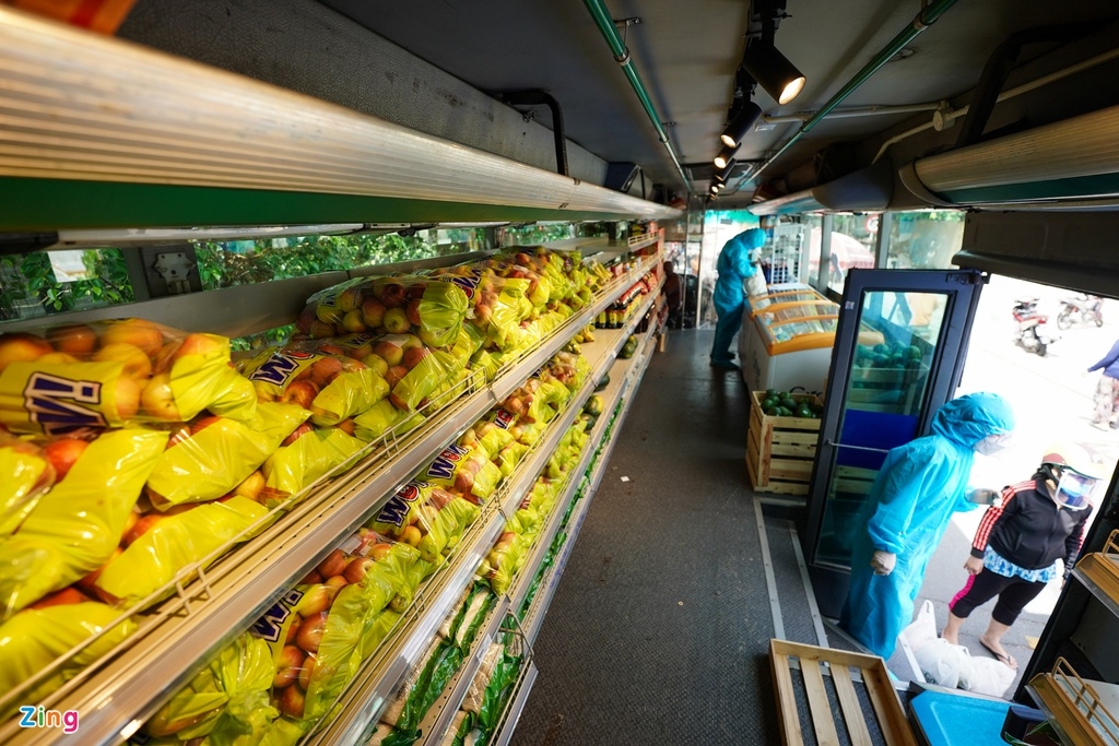 Supermarket Bus   New Initiative For Shoppers During Covid Time