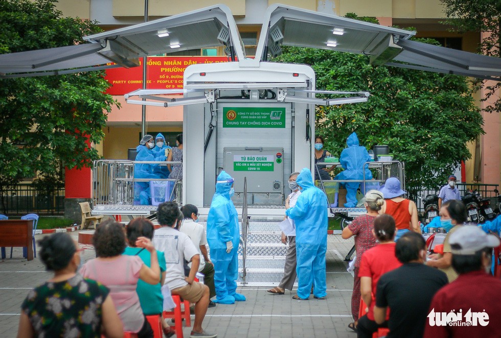 In Photos: HCMC Deploys Mobile ‘Covid-19 Vaccinatuon Truckk’