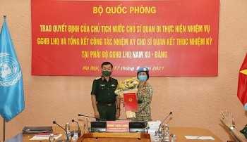 Another Vietnamese Female Officer Assigned to UN Peacekeeping Mission