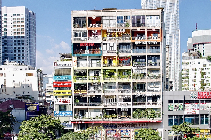 One cafe apartment in Ho Chi Minh city 