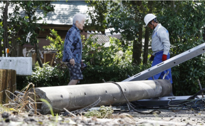 Typhoon Haishen downgraded to tropical storm, makes landfall in North Korea