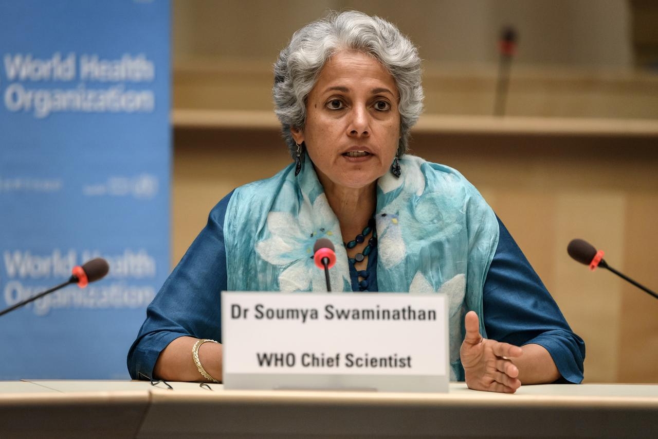 Dr. Soumya Swaminathan. WHO Chief Scientist 