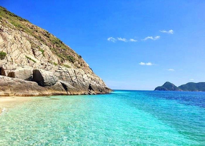 Con Dao boasts pristine beaches with crystal-clear water