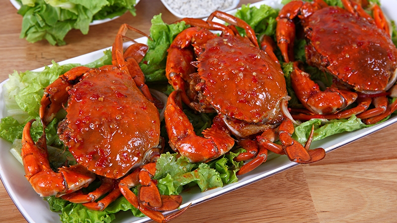 Secret recipe for tasteful sweet and sour tamarind crab