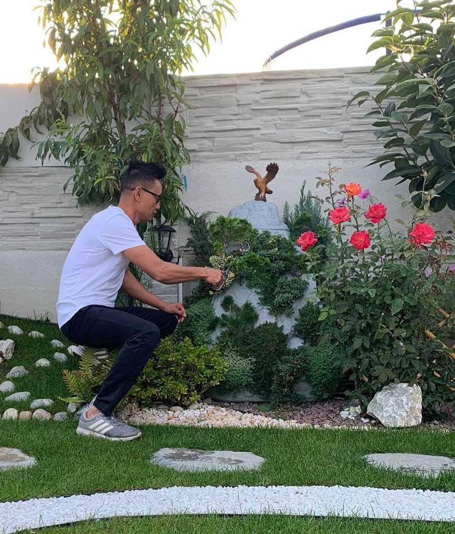 A Vietnamese garden in the midlle of Slovakia