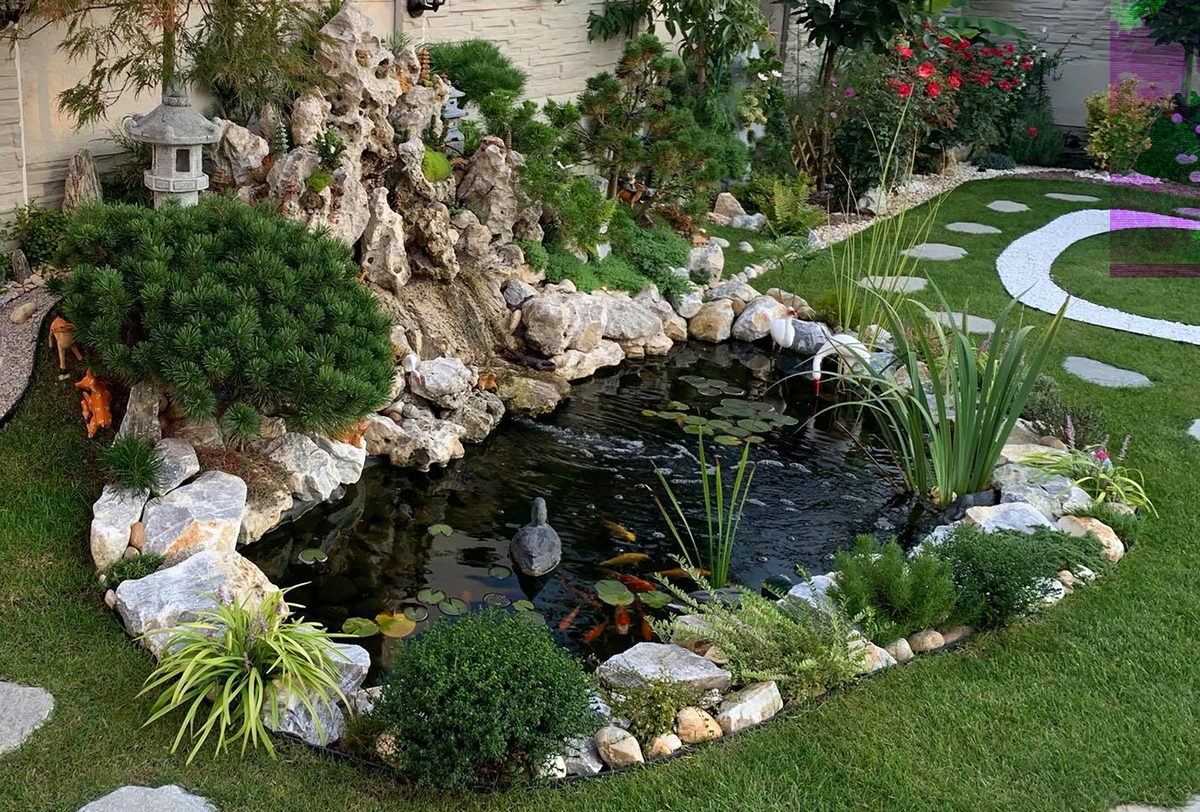 A Vietnamese garden in the midlle of Slovakia