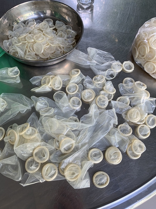 Vietnam detects over 300,000 used condoms 