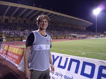 british expat the sport reporter with great love for vleague