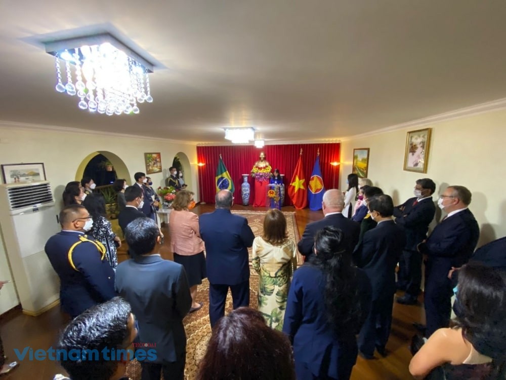 Vietnamese Embassy in Brazil Solemnly Celebrates the 76th National Day