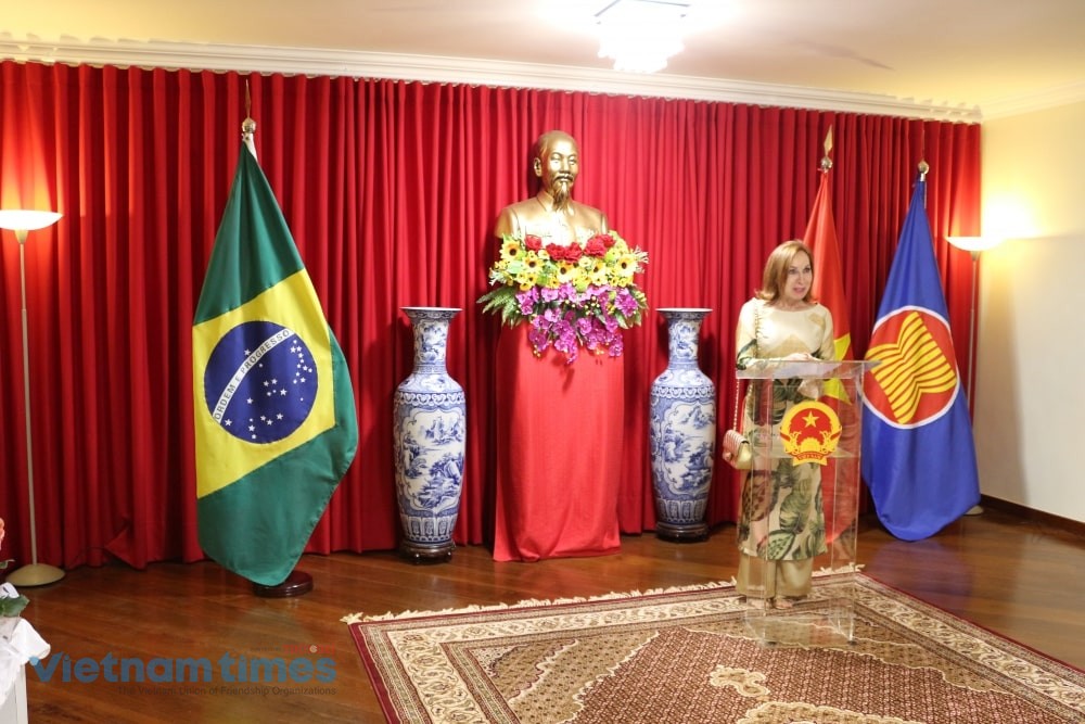 Vietnamese Embassy in Brazil Solemnly Celebrates the 76th National Day